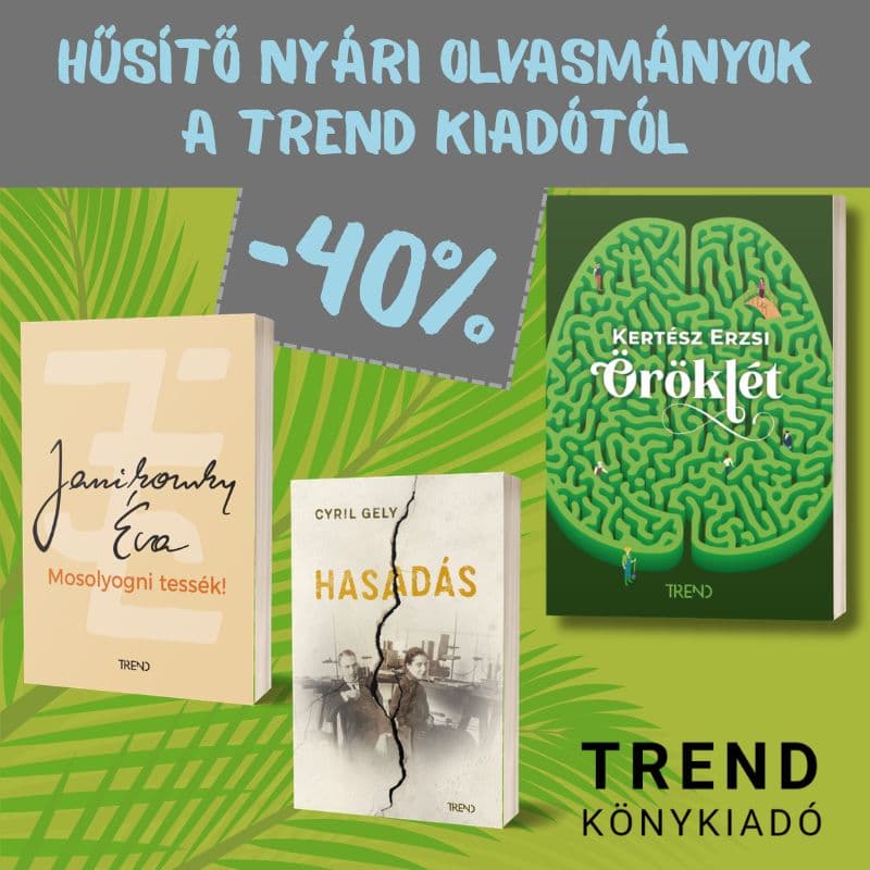 trend kiadó könyvei